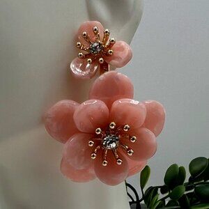 Lilly Pulitzer Pink Floral Earrings